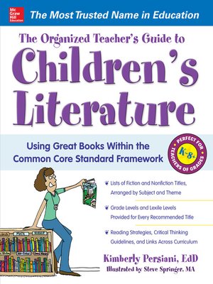cover image of The Organized Teacher's Guide to Children's Literature
